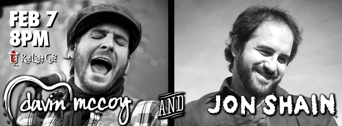 Davin McCoy & Jon Shain — February 7, 2014 — Red Light Café, Atlanta, GA 