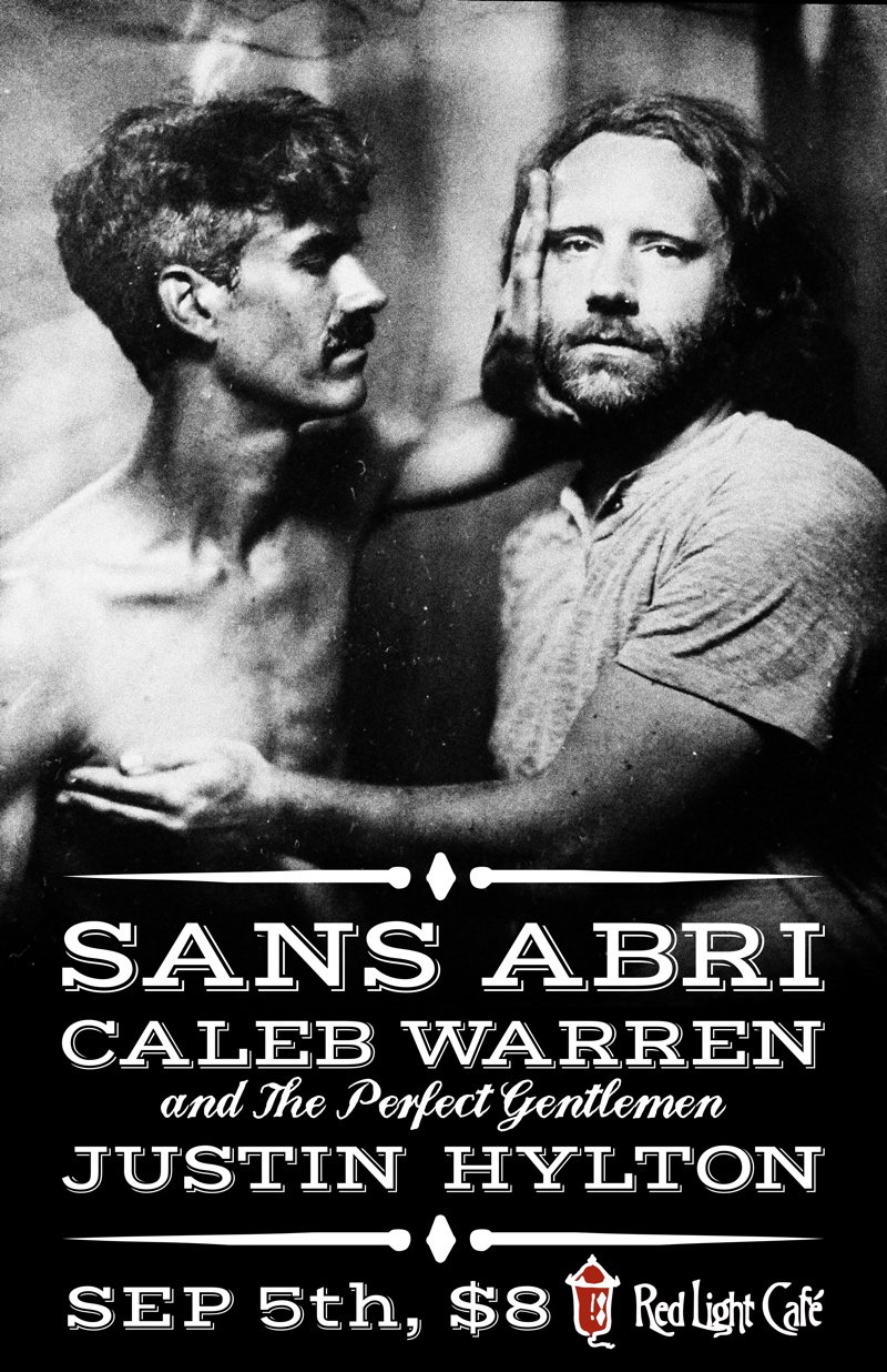Sans Abri + Caleb Warren & TPG + Justin Hylton — September 5, 2014 — Red Light Café, Atlanta, GA