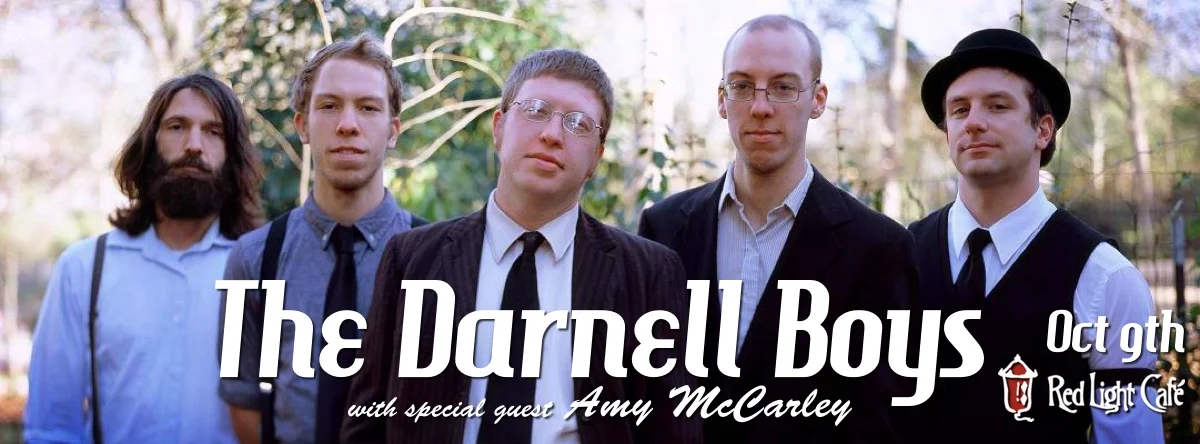 The Darnell Boys with Amy McCarley — October 9, 2014 — Red Light Café, Atlanta, GA