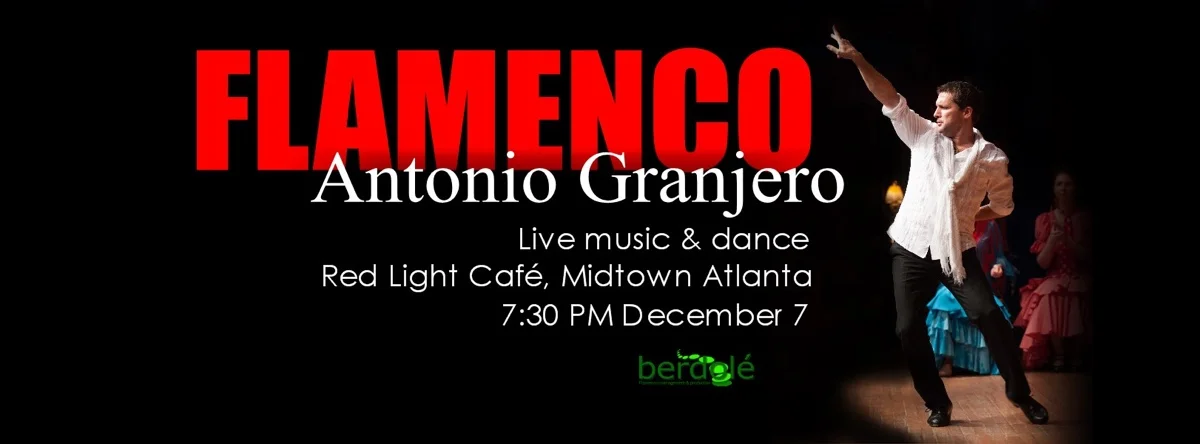 An Evening of Flamenco from Spain — December 7, 2014 — Red Light Café, Atlanta, GA