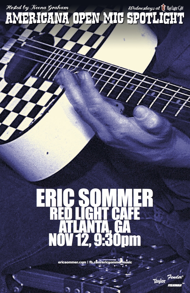 Americana Open Mic Spotlight — November 12, 2014 — Red Light Café, Atlanta, GA