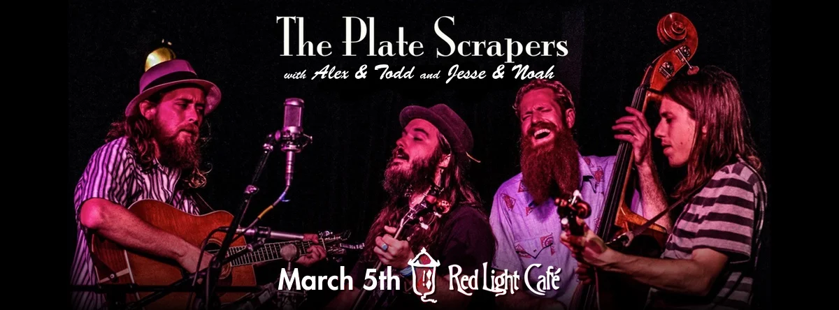 The Plate Scrapers with Alex & Todd and Jesse & Noah — March 5, 2015 — Red Light Café, Atlanta, GA