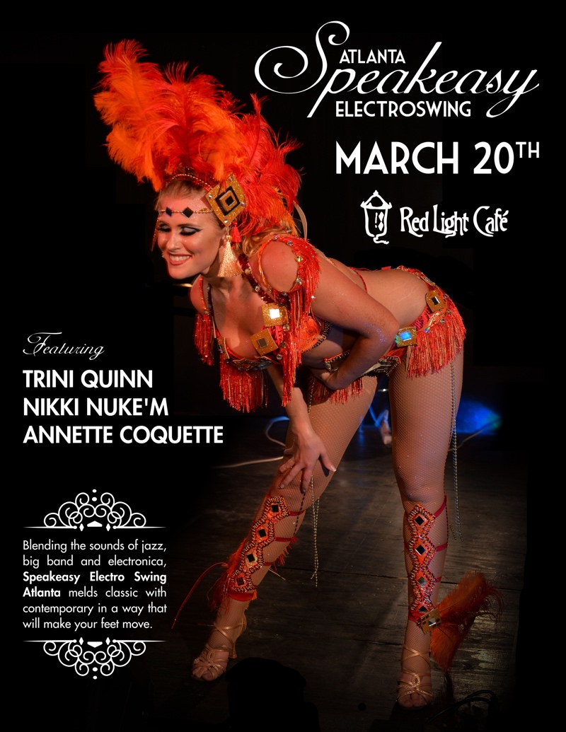Speakeasy Electro Swing Atlanta — March 20, 2015 — Red Light Café, Atlanta, GA