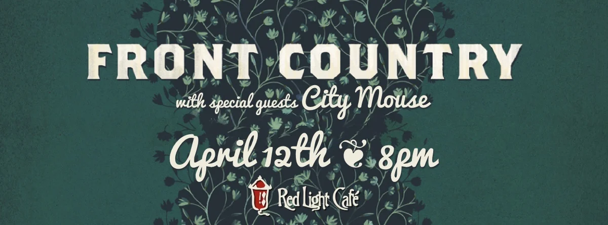 Front Country w/ City Mouse — April 12, 2015 — Red Light Café, Atlanta, GA