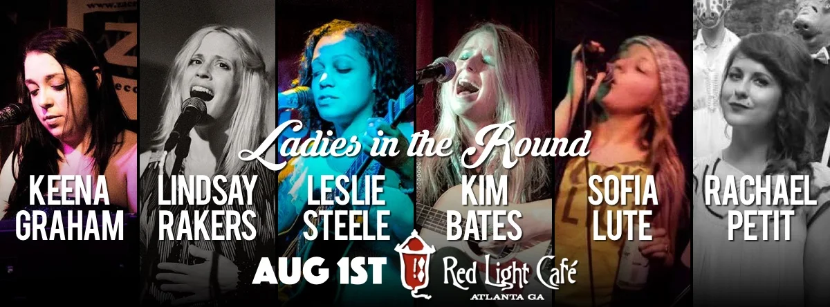 Ladies in the Round — August 1, 2015 — Red Light Café, Atlanta, GA