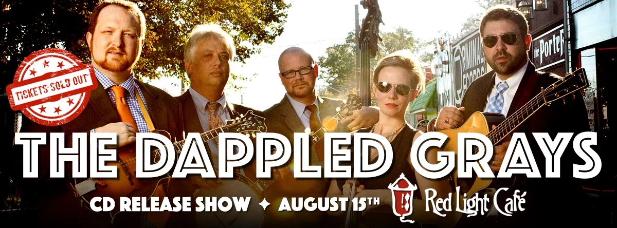 The Dappled Grays CD RELEASE SHOW — August 15, 2015 — Red Light Café, Atlanta, GA