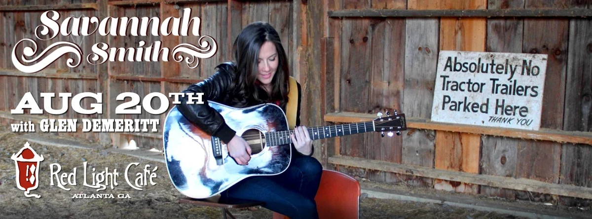 Savannah Smith w/ Glenn DeMeritt — August 20, 2015 — Red Light Café, Atlanta, GA