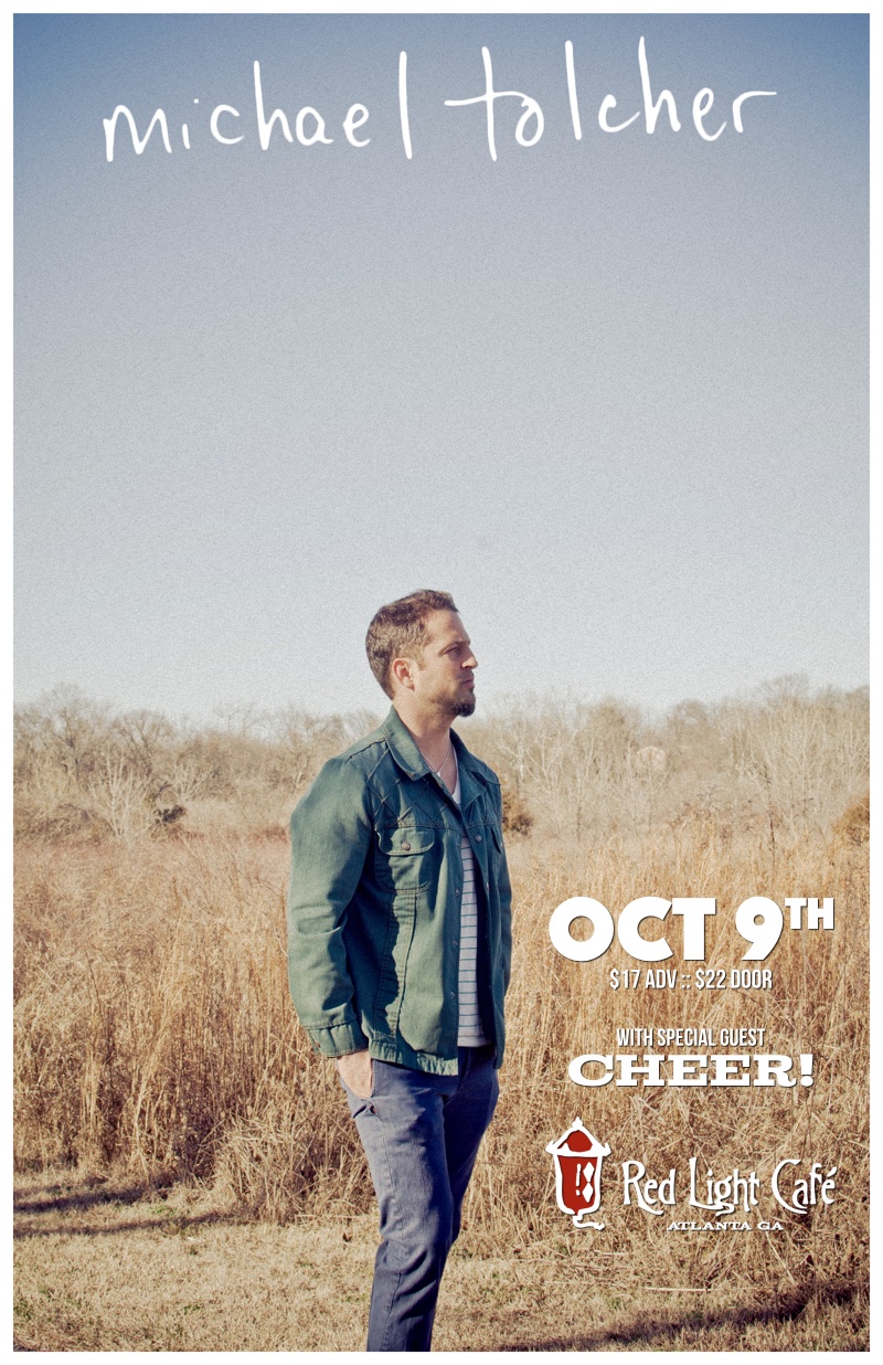 Michael Tolcher's Birthday Show w/ early show by cheer! — October 9, 2015 — Red Light Café, Atlanta, GA