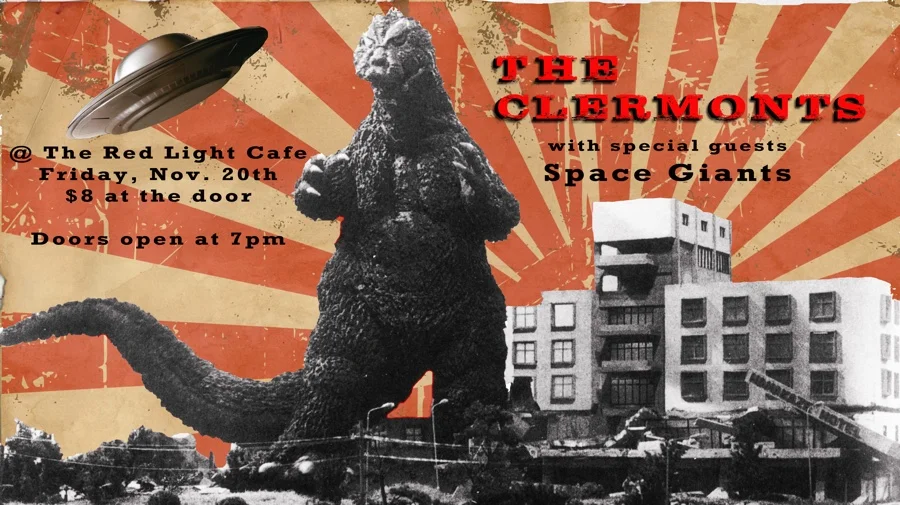 The Clermonts w/ Space Giants — November 20, 2015 — Red Light Café, Atlanta, GA