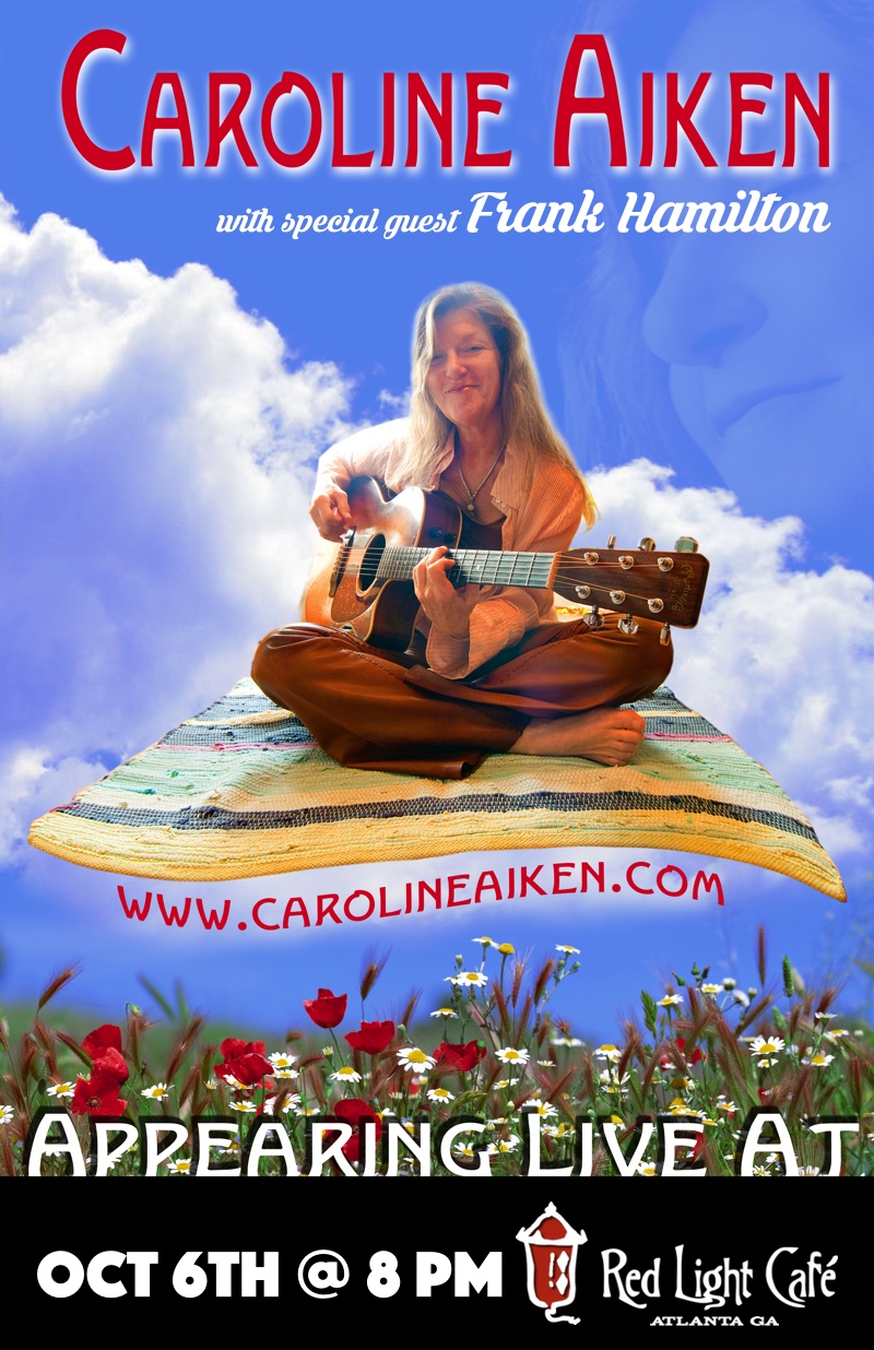 Caroline Aiken w/ special guest Frank Hamilton — October 6, 2016 — Red Light Café, Atlanta, GA