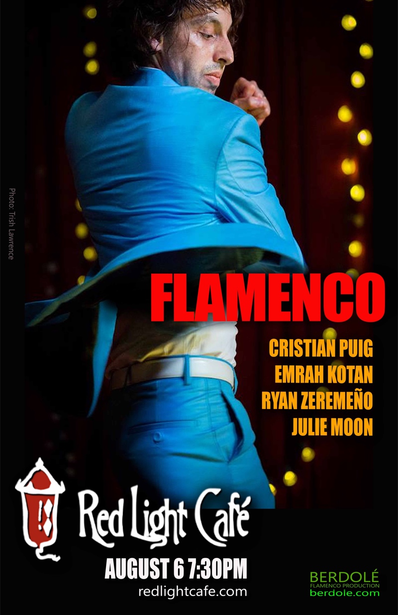 Flamenco feat. Cristian Puig, Emrah Kotan, Ryan Zeremeño + Julie Moon — August 6, 2017 — Red Light Café, Atlanta, GA