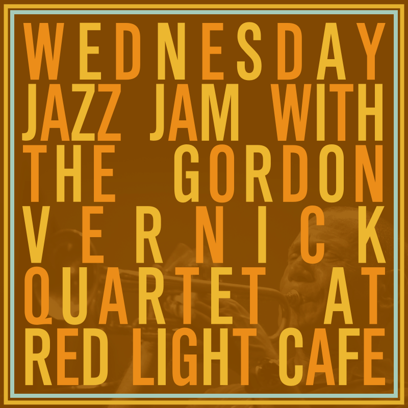 Jazz Jam w/ the Gordon Vernick Quartet — January 3, 2018 — Red Light Café, Atlanta, GA