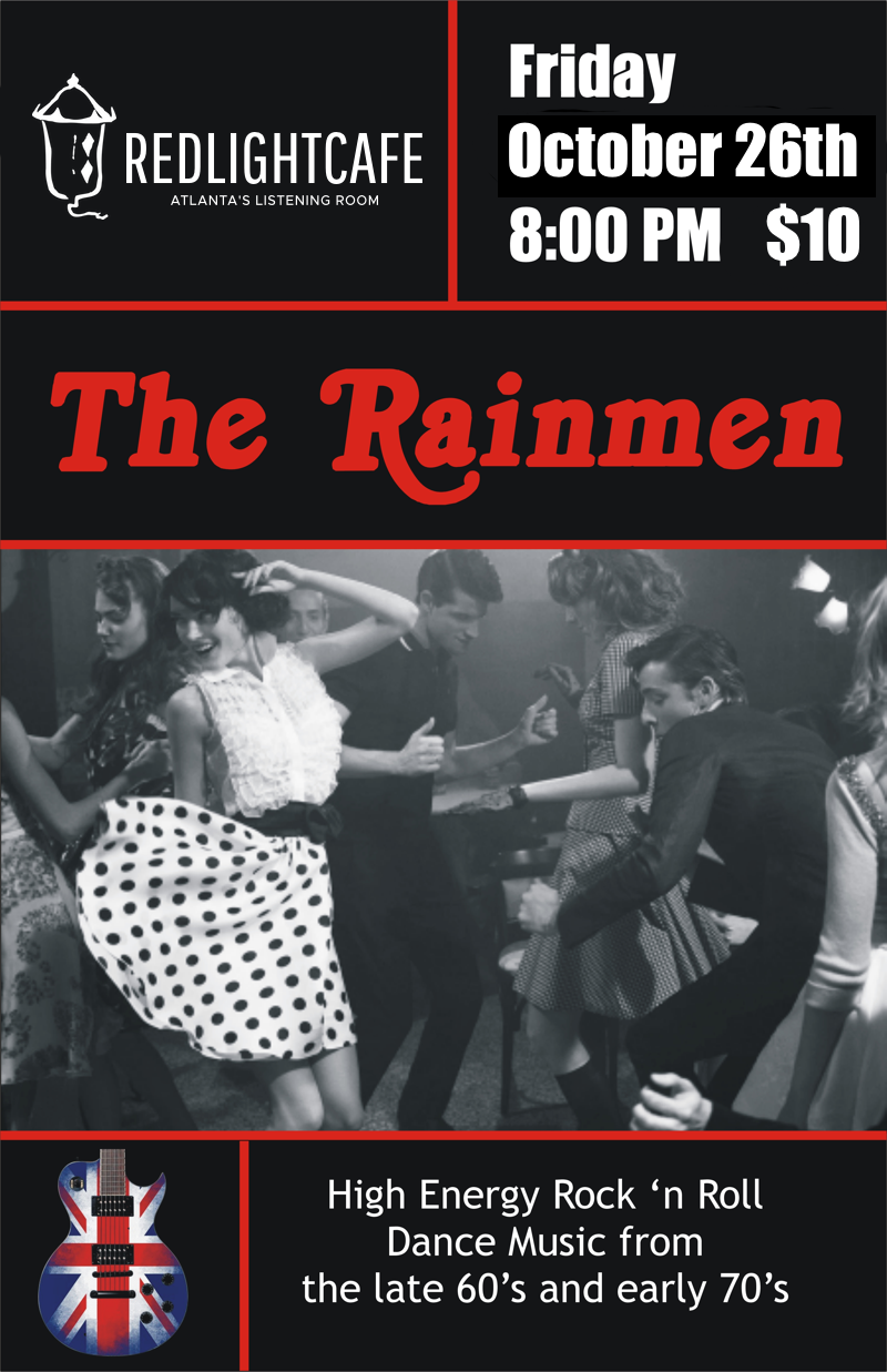 The Rainmen Rock & Roll Dance Party — October 26, 2018 — Red Light Café, Atlanta, GA