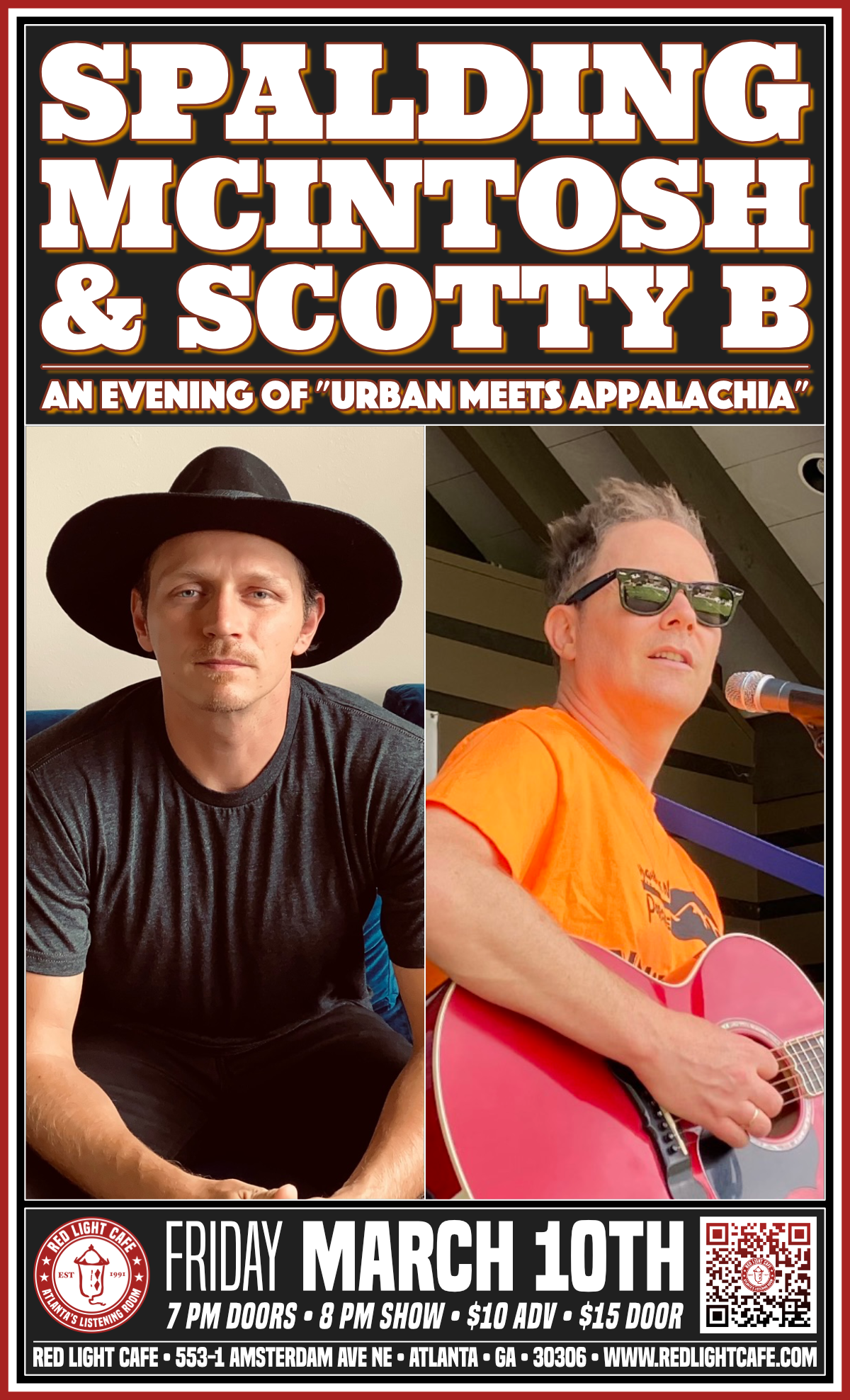 Spalding McIntosh + Scotty B: Urban Meets Appalachia — Red Light Café ...