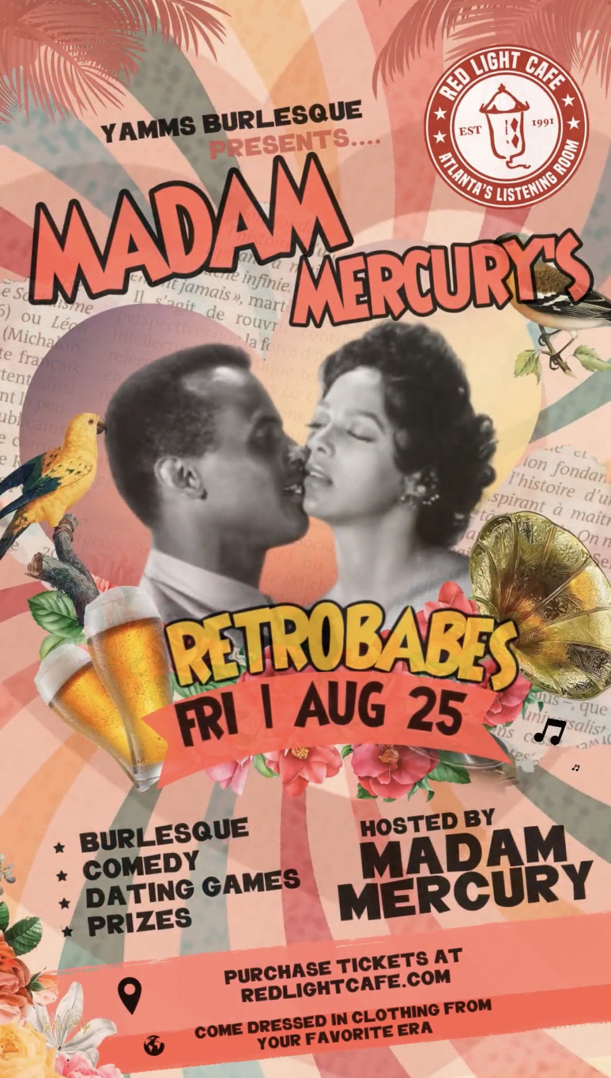 Madam Mercury’s RETROBABES BURLESQUE