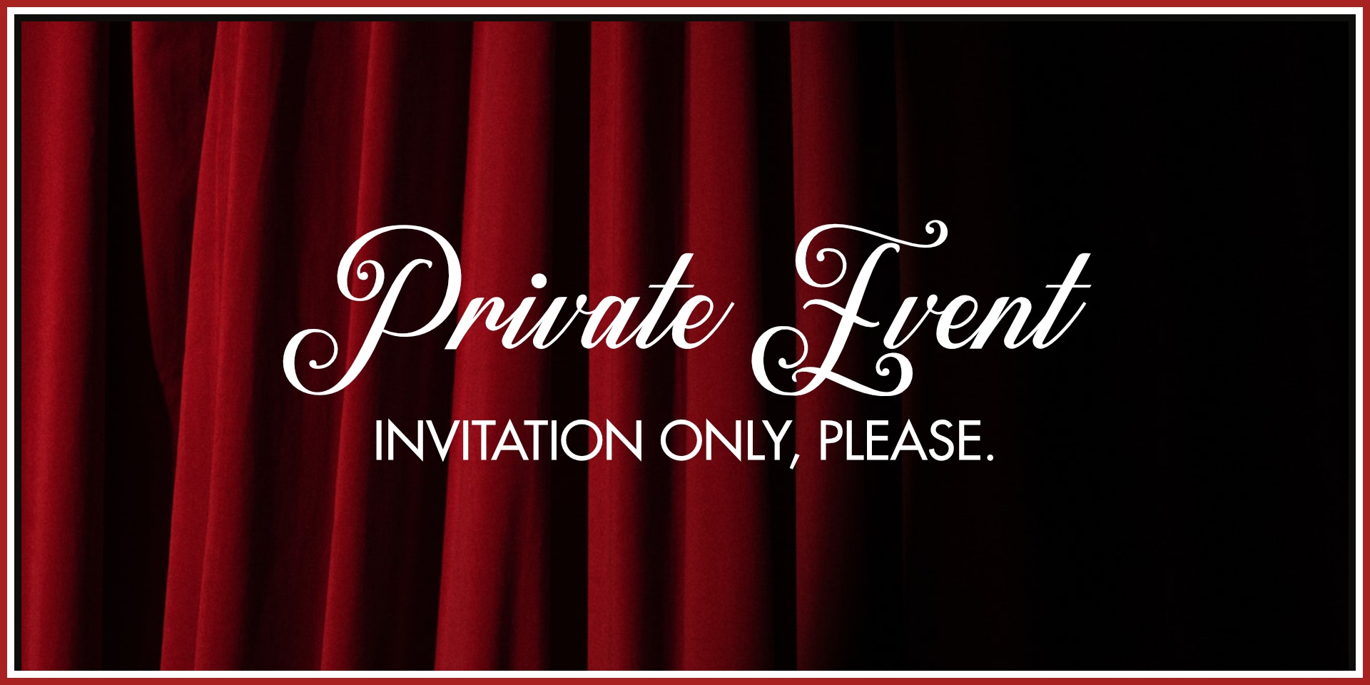 Private Event — May 6, 2024 —&nbsp;Red Light Café, Atlanta, GA