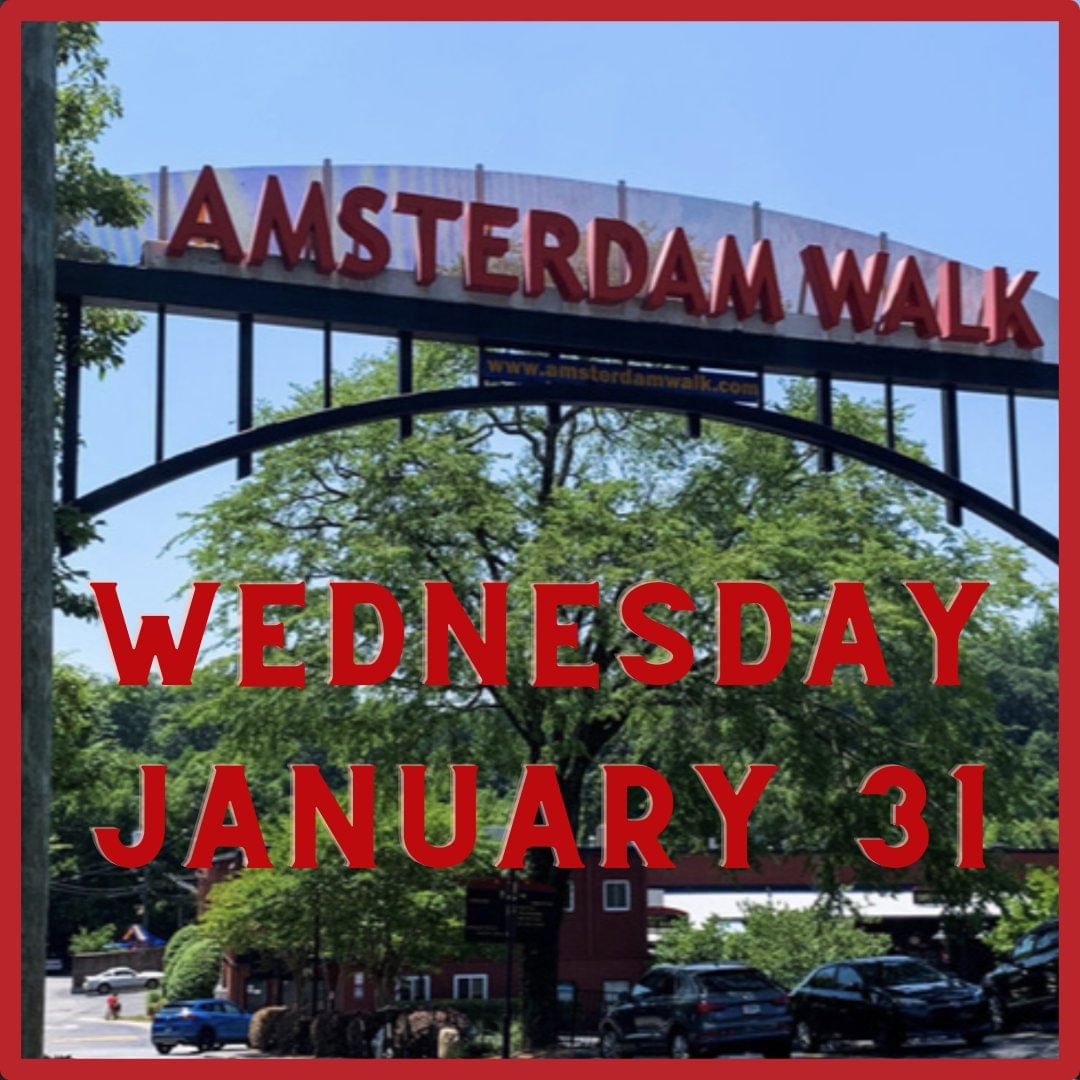 Amsterdam Walk Community Meeting (RESCHEDULED) — January 31, 2024 — Red Light Café, Atlanta, GA