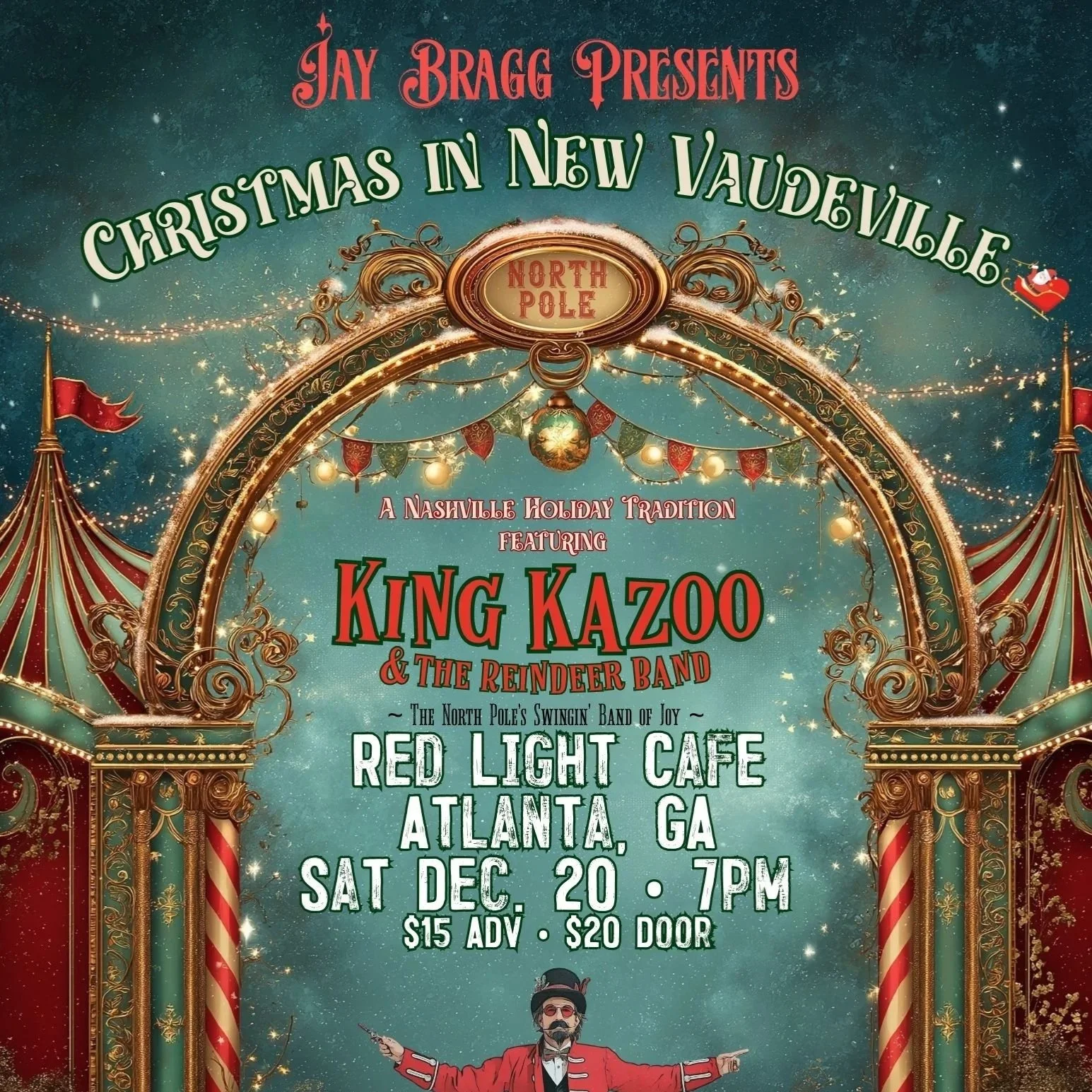 Jay Bragg Presents Christmas in New Vaudeville: A Nashville Holiday Tradition