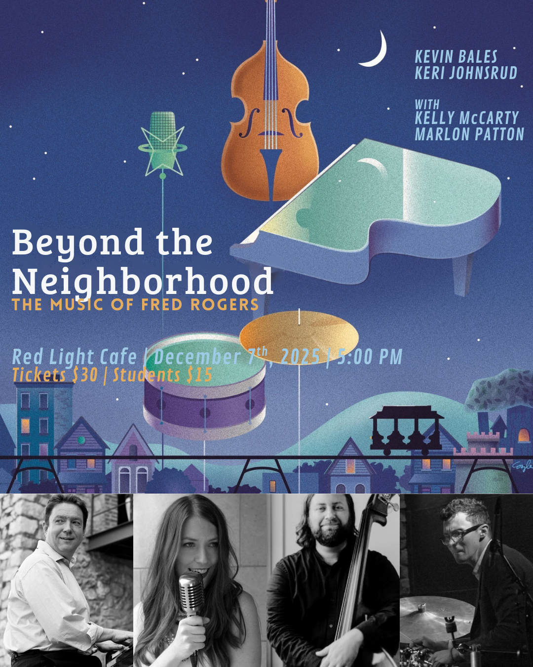 Beyond the Neighborhood: The Music of Fred Rogers — December 7, 2025 — Red Light Café, Atlanta, GA