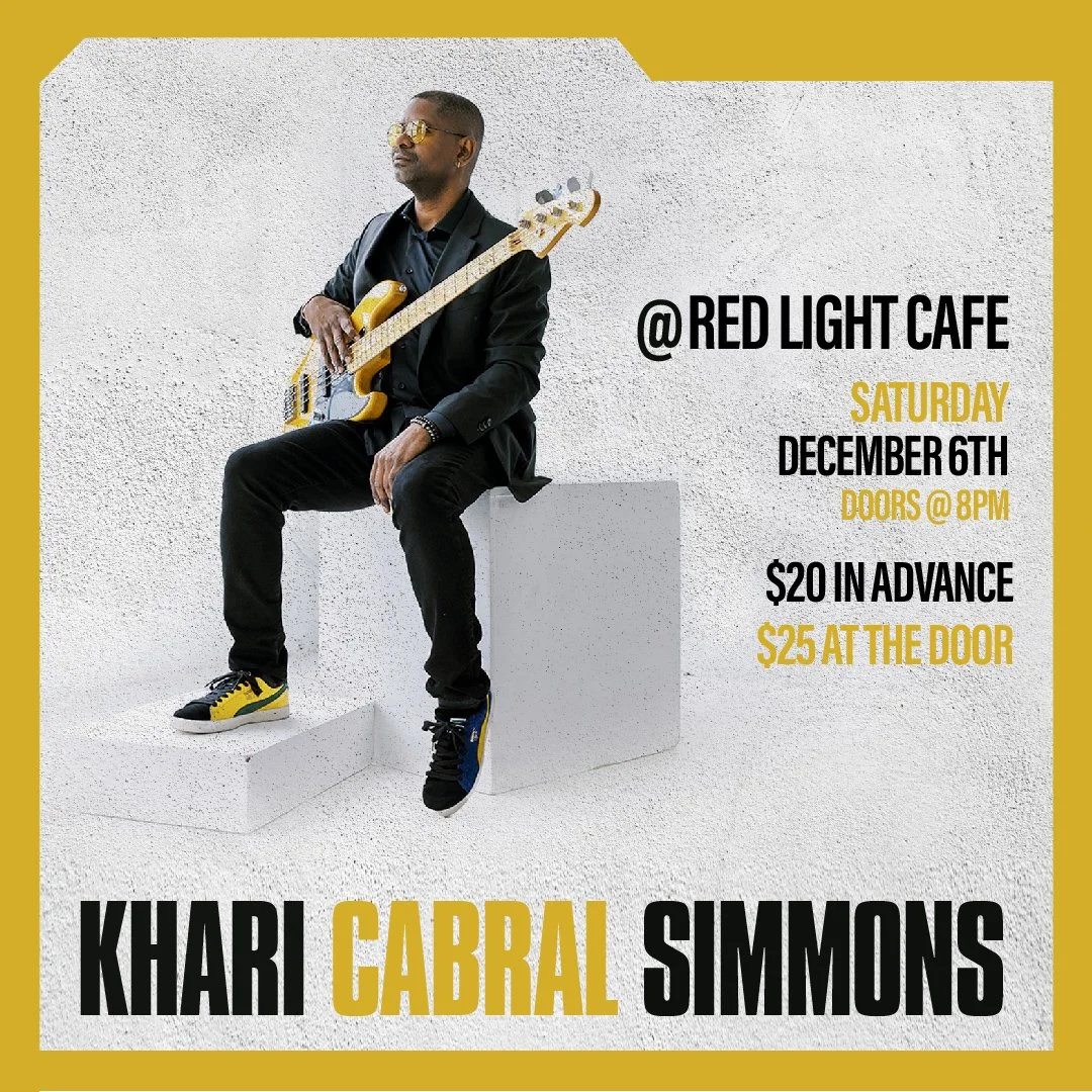 Khari Cabral Simmons Live at Red Light Café — December 6, 2025 — Red Light Café, Atlanta, GA