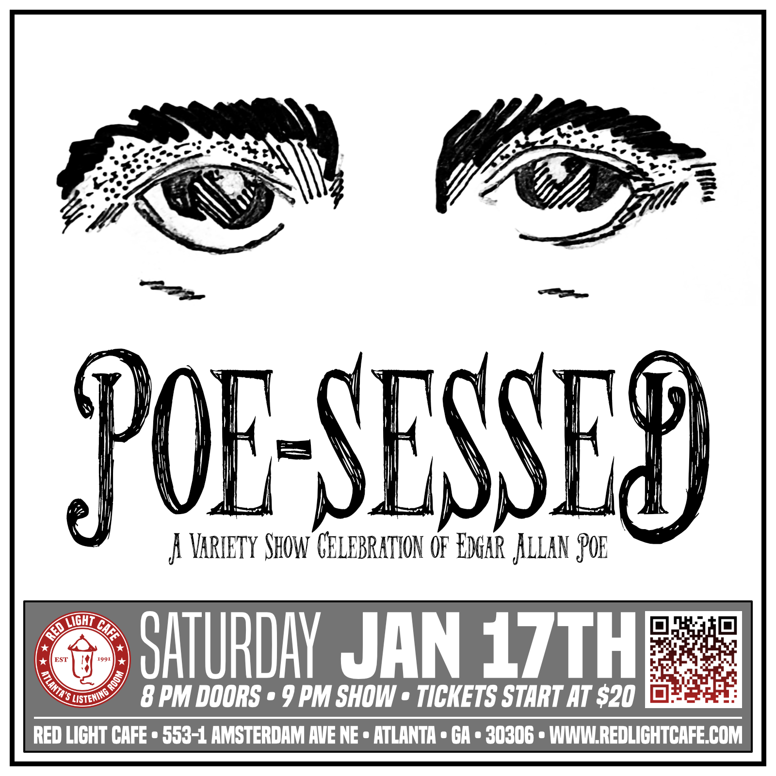 POE-SESSED: A Variety Show Celebration of Edgar Allan Poe