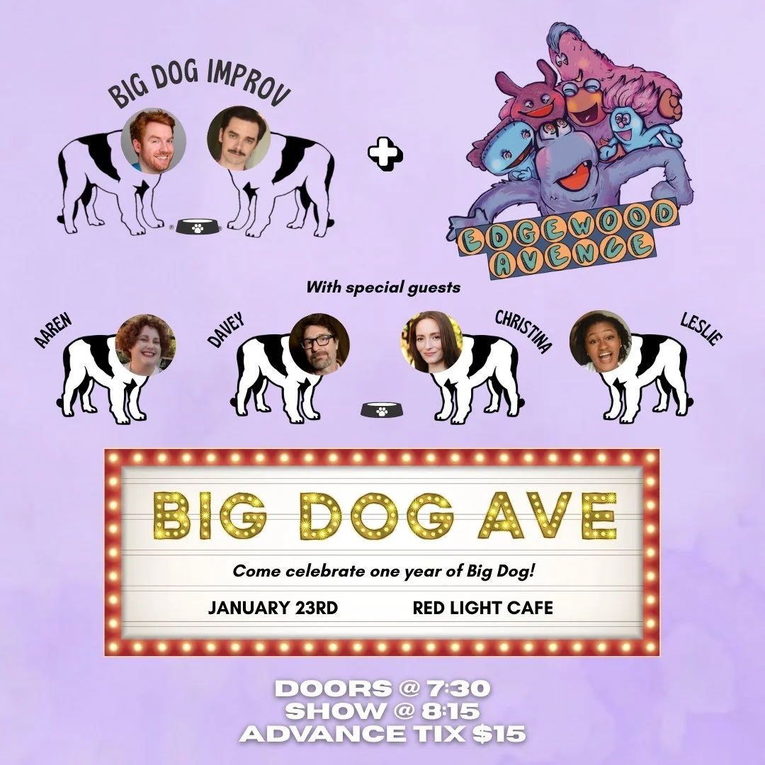Big Dog Improv w/ Edgewood Avenue w/ Special Guests — January 23, 2026 — Red Light Café, Atlanta, GA