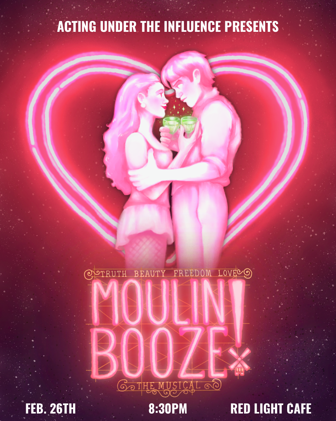MOULIN BOOZE by Acting Under the Influence — February 26, 2026 — Red Light Café, Atlanta, GA