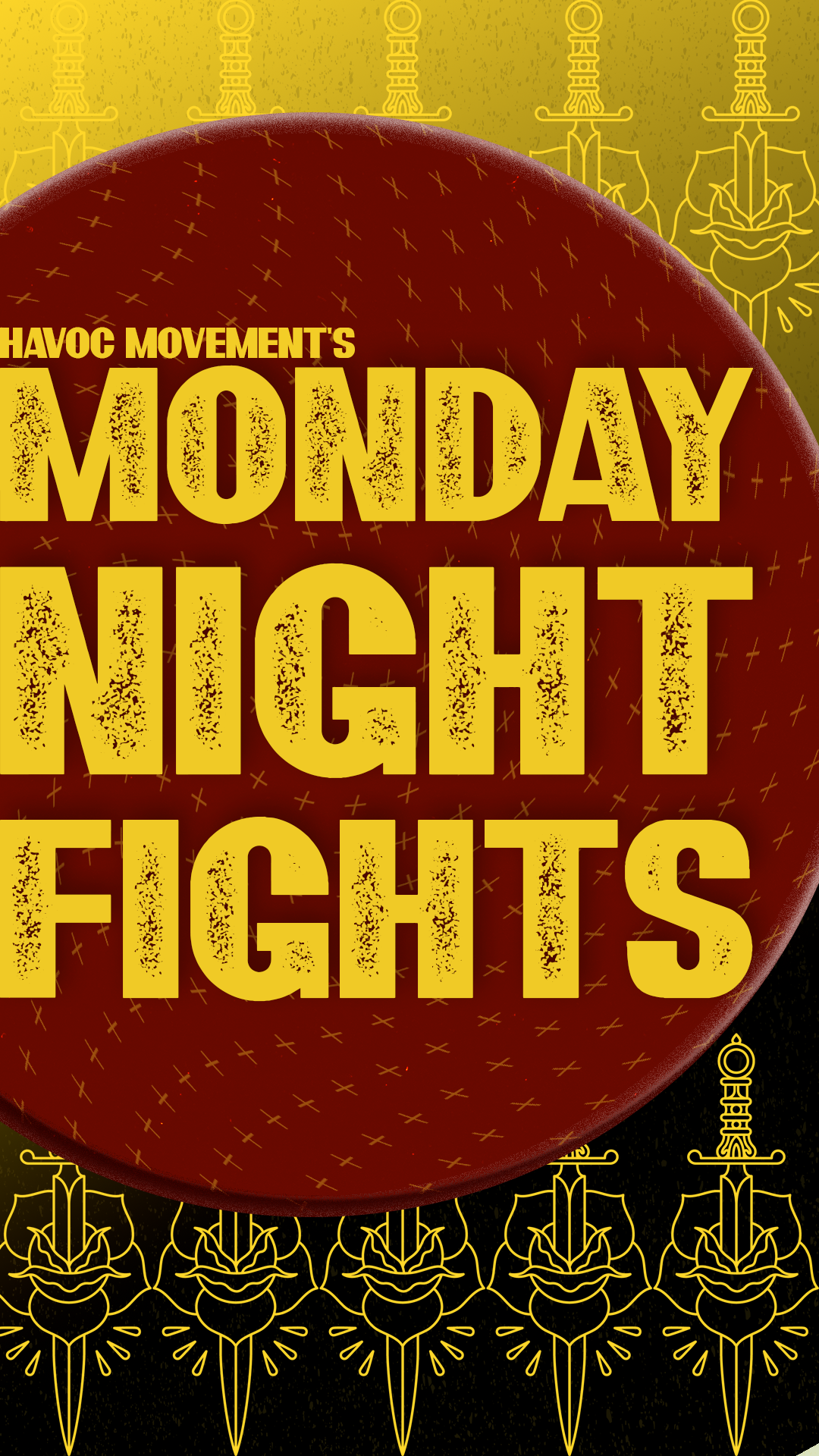 Monday Night Fights with Havoc Movement — First Mondays Each Month — Red Light Café, Atlanta, GA