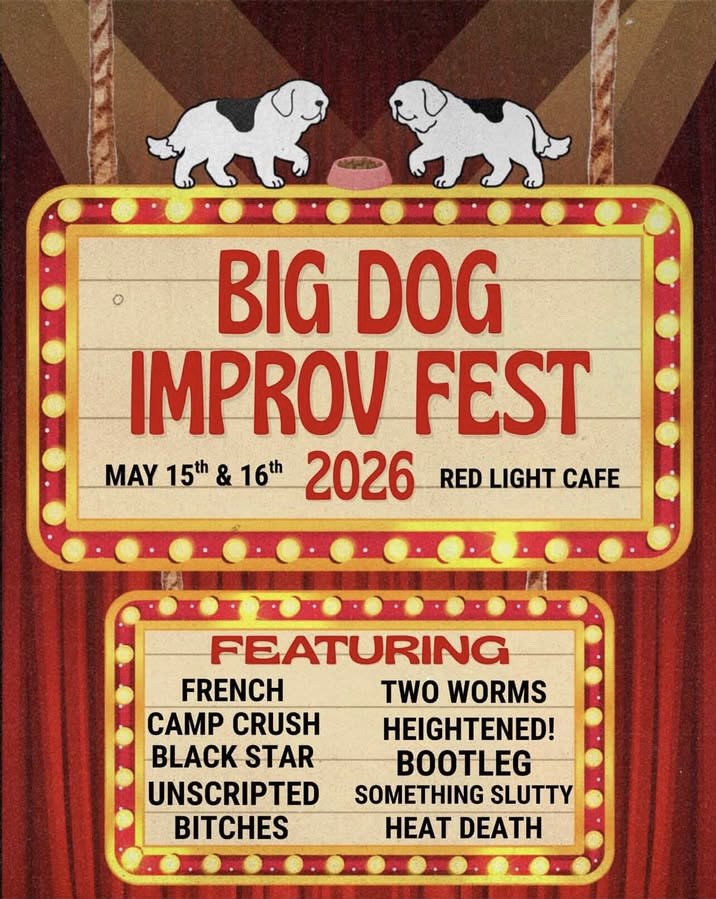 Big Dog Improv Fest: SATURDAY SHOW — May 16, 2026 — Red Light Café, Atlanta, GA