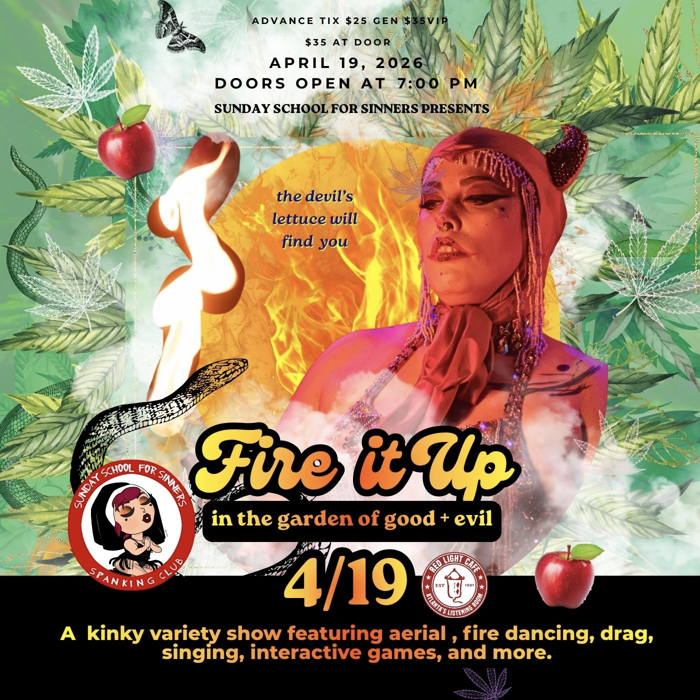 Sunday School for Sinners: Fire It Up