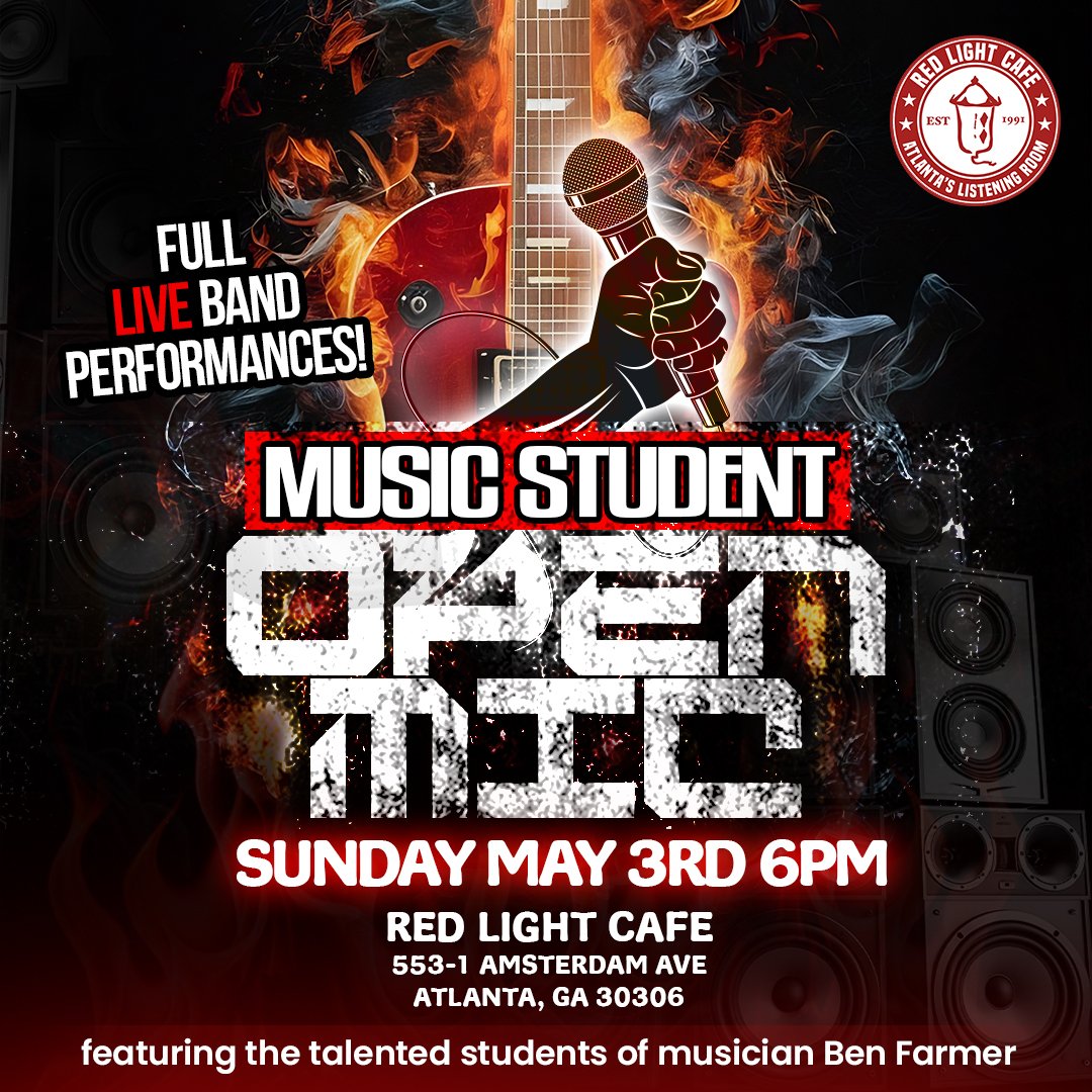 Ben Farmer's Music Student Open Mic