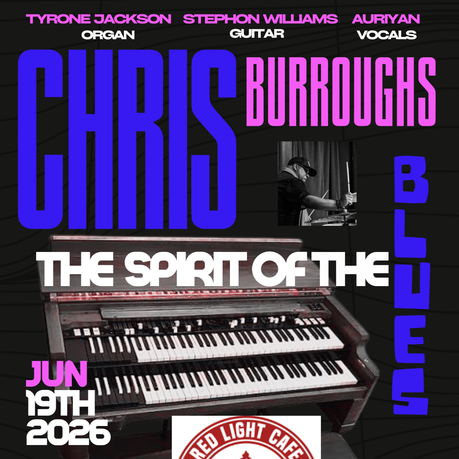 Chris Burroughs: “The Spirit of the Blues”