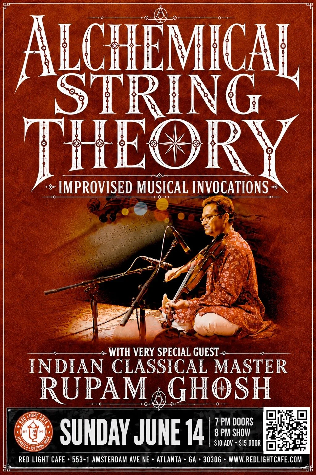 Alchemical String Theory: Improvisational Avant-Garde String Artists — June 14, 2026 — Red Light Café, Atlanta, GA