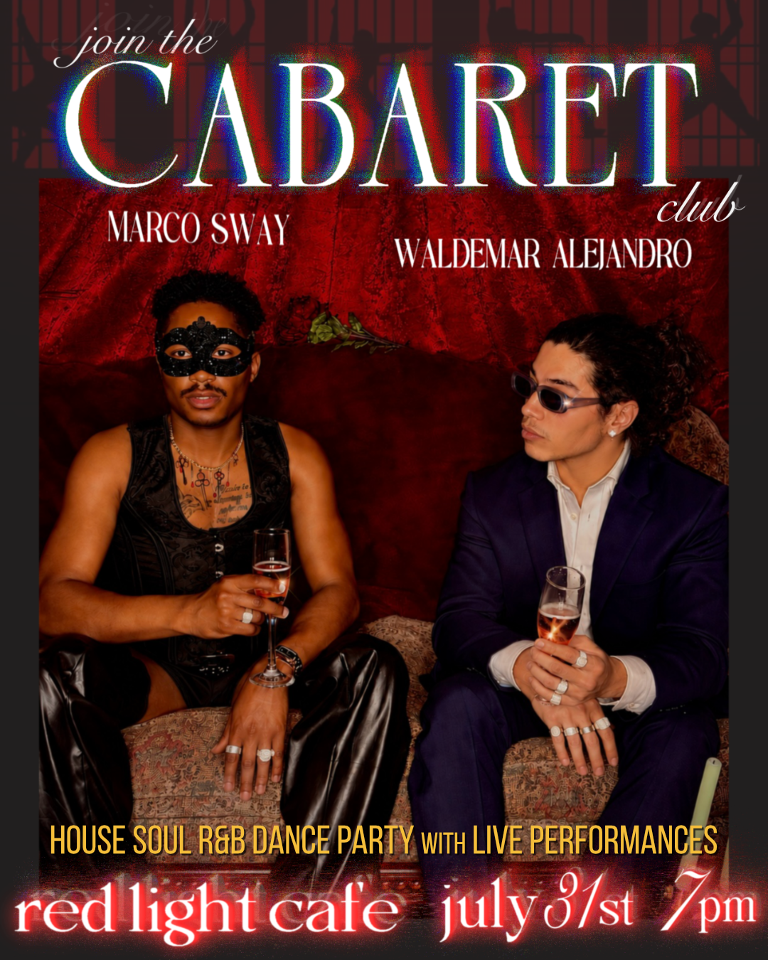 The Cabaret Club — July 31, 2026 — Red Light Café, Atlanta, GA