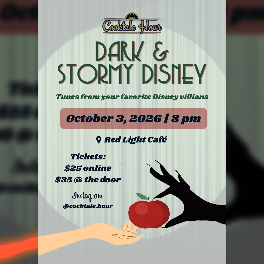 Dark &amp; Stormy Disney: A Musical Cabaret!