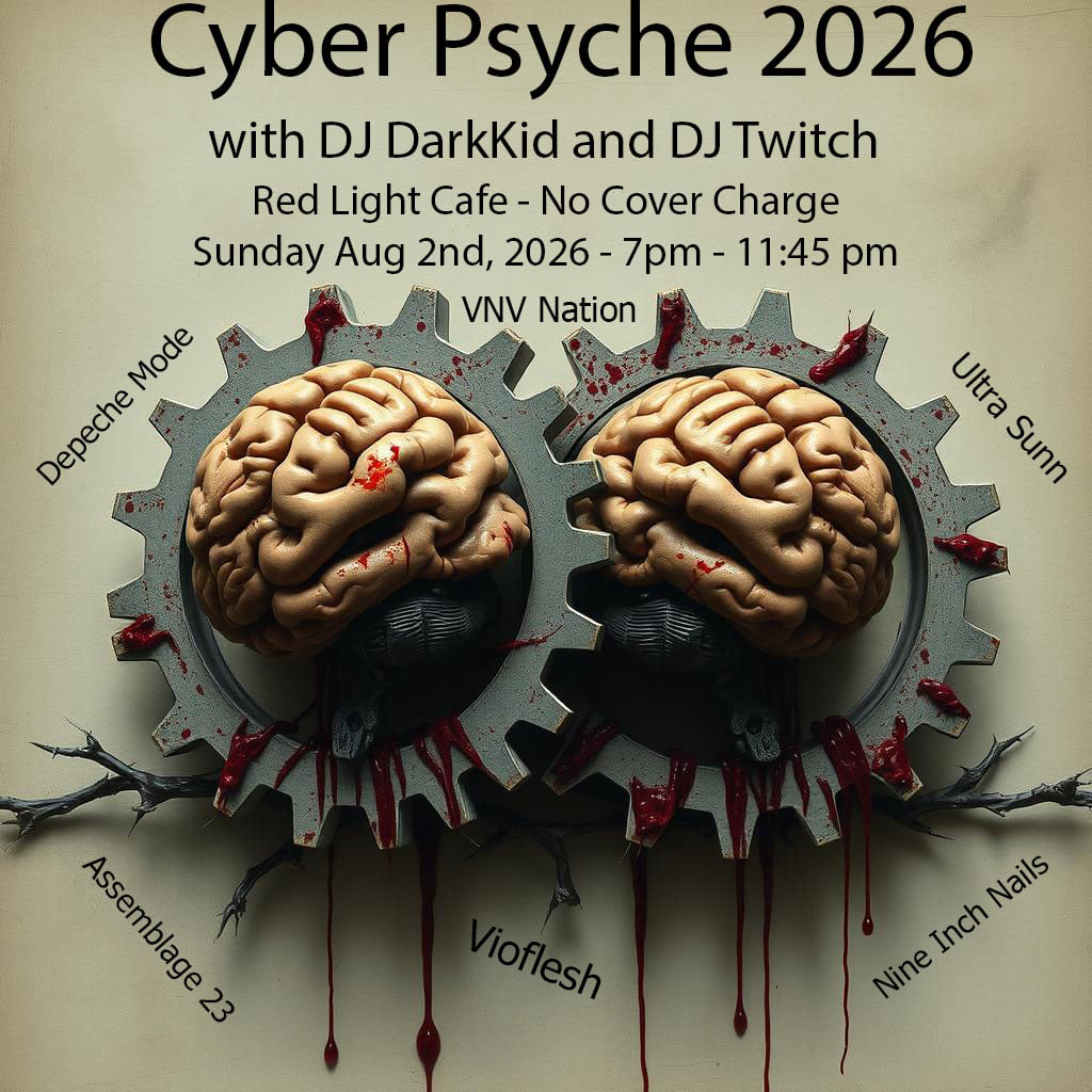 Cyber Psyche 2026 — Aug 2nd 2026 — Red Light Cafe, Atlanta, GA