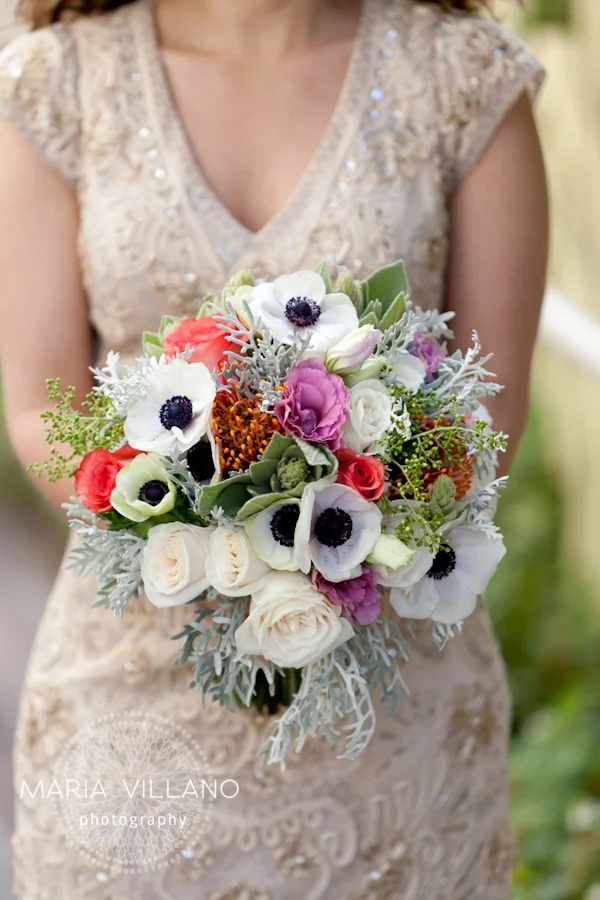 Flowers by EV Floral wedding at Cindy's Backstreet Kitchen