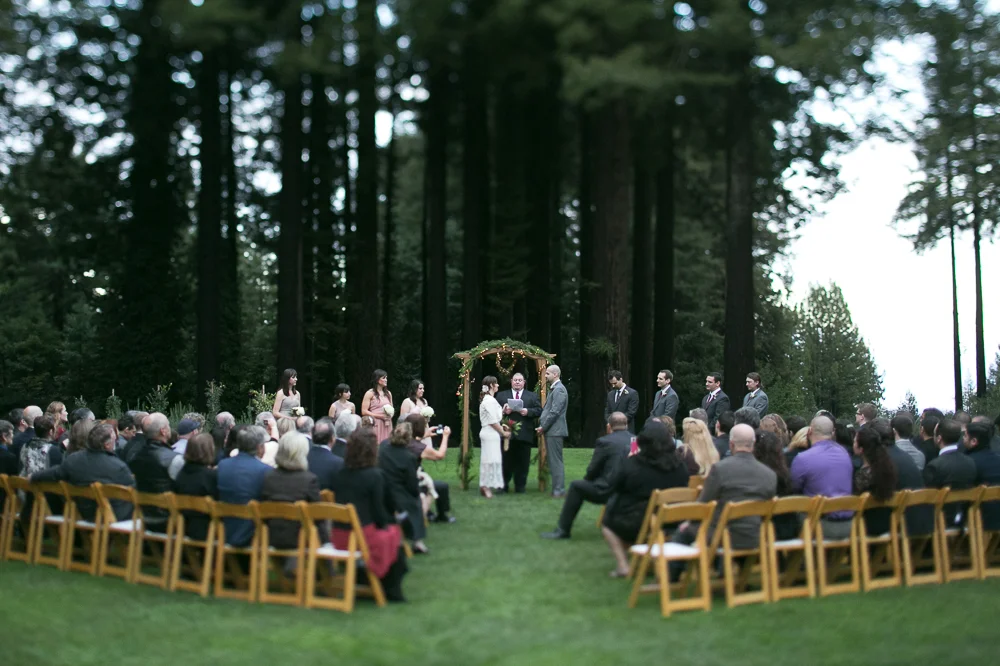 Winter Wedding at The Mountain Terrace in Woodside // Stephanie + Jeff