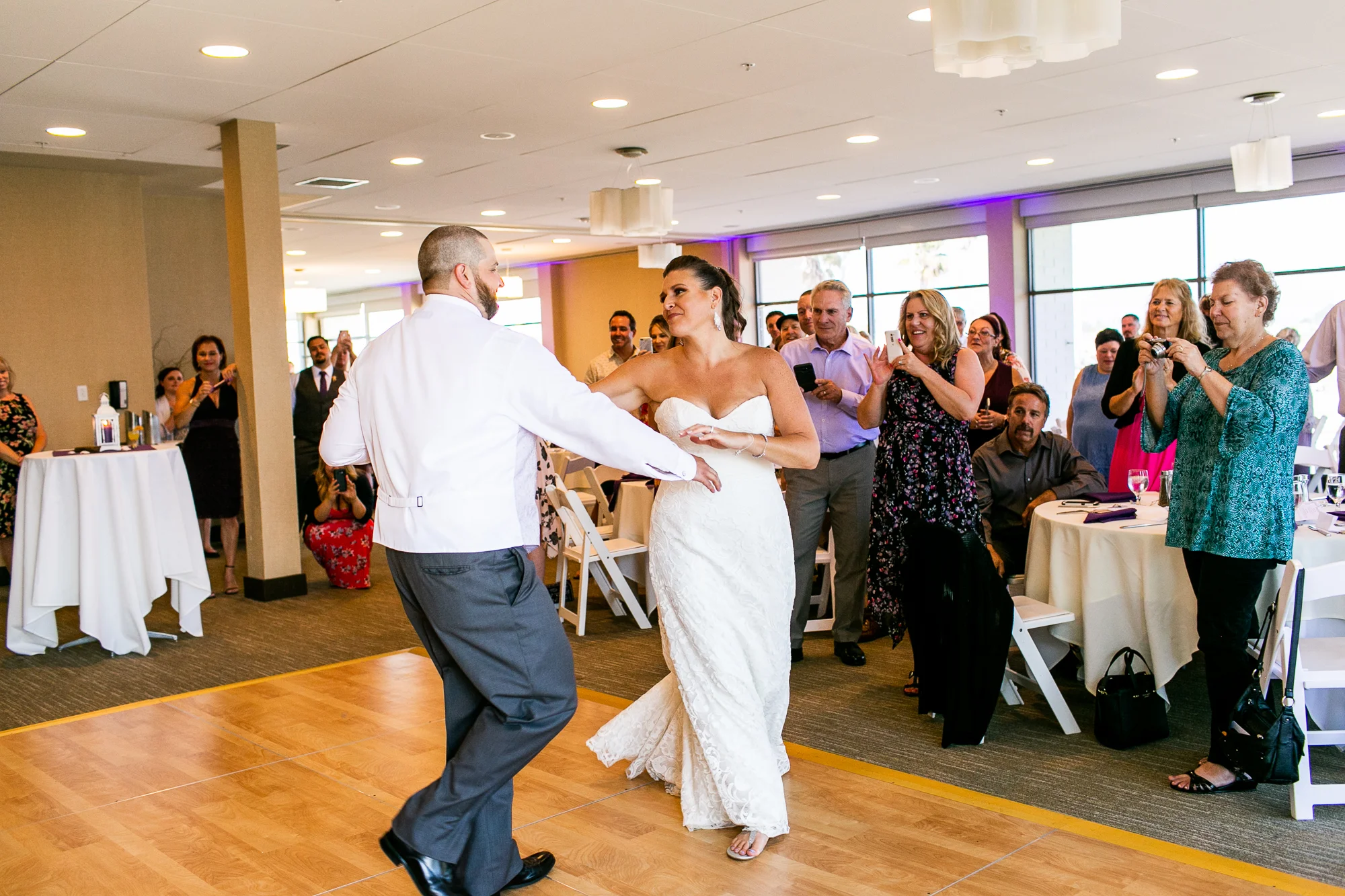 santa cruz dream inn wedding