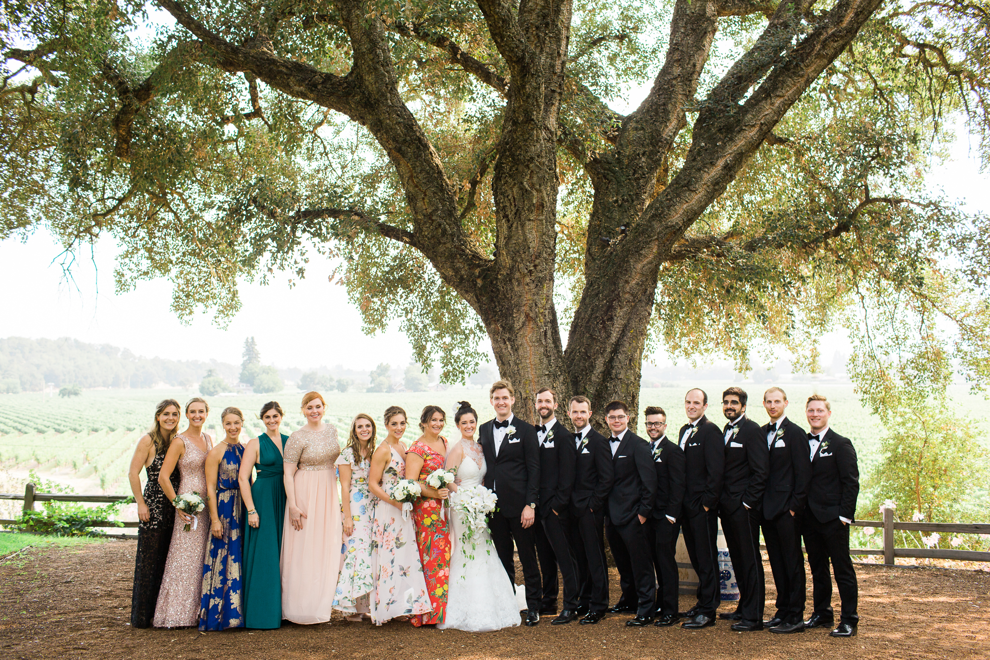 ru's farm wedding in healdsburg