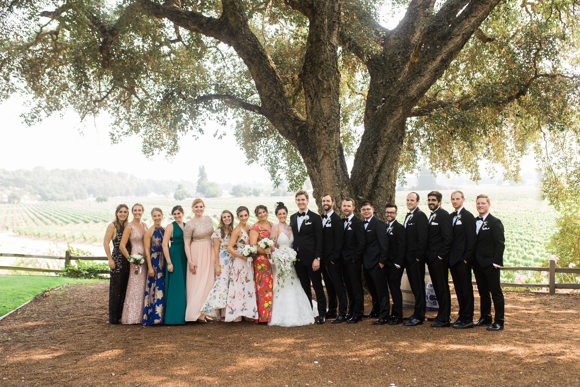 ru's farm wedding in healdsburg