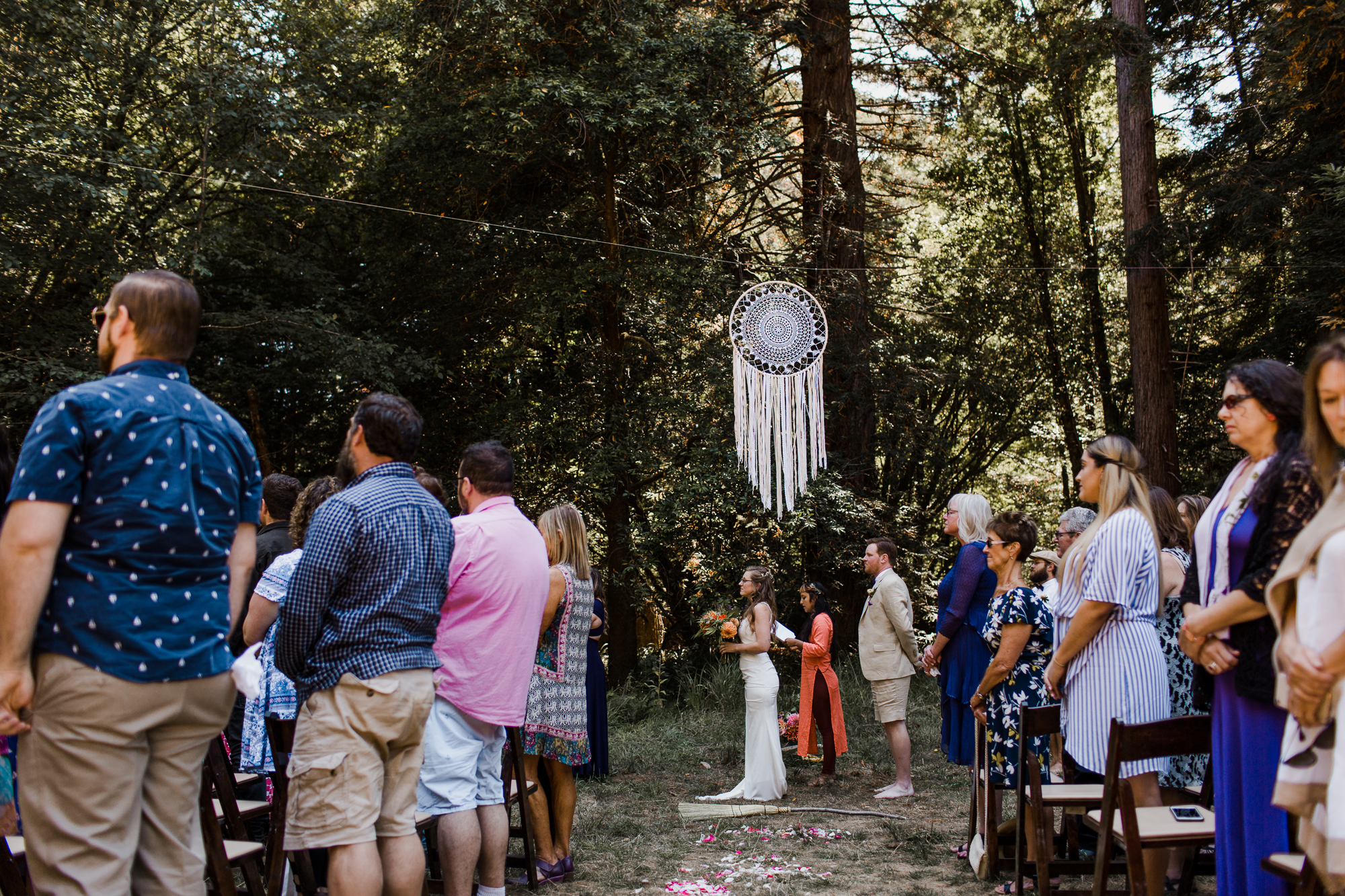 Mendocino Woodlands Camp Wedding