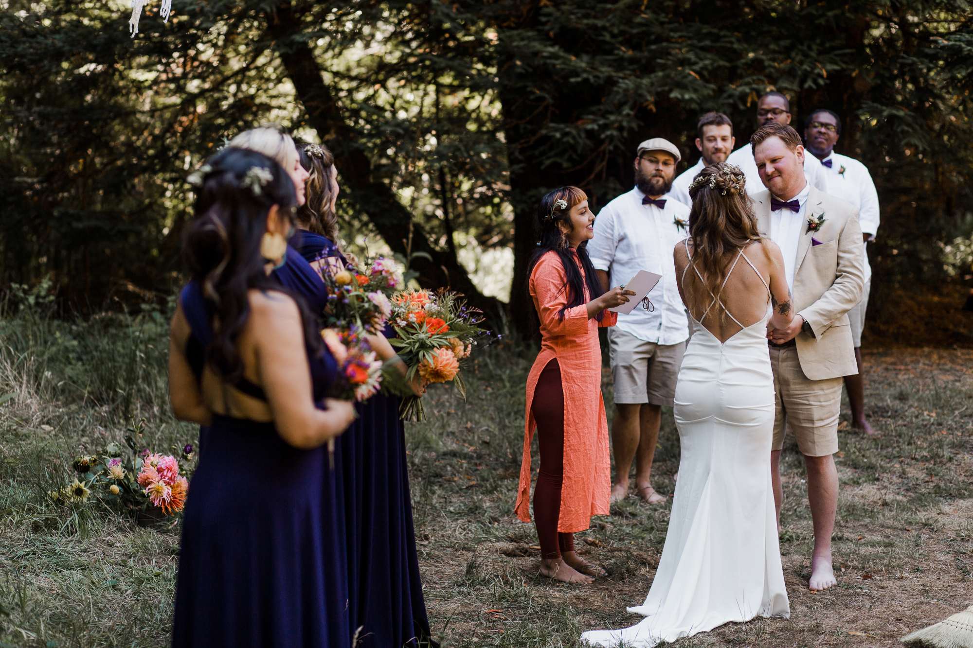 Mendocino Woodlands Camp Wedding