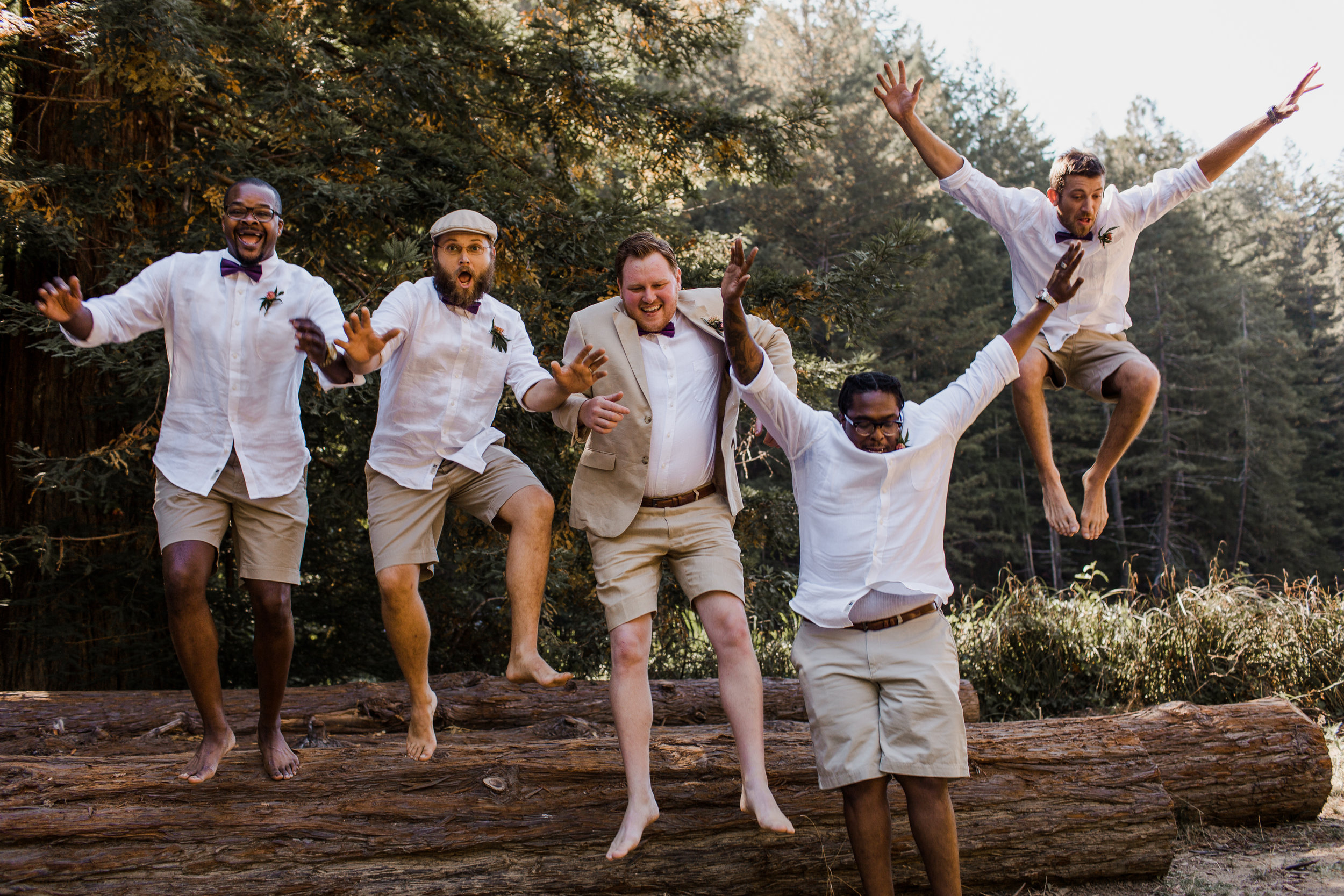 Mendocino Woodlands Camp Wedding