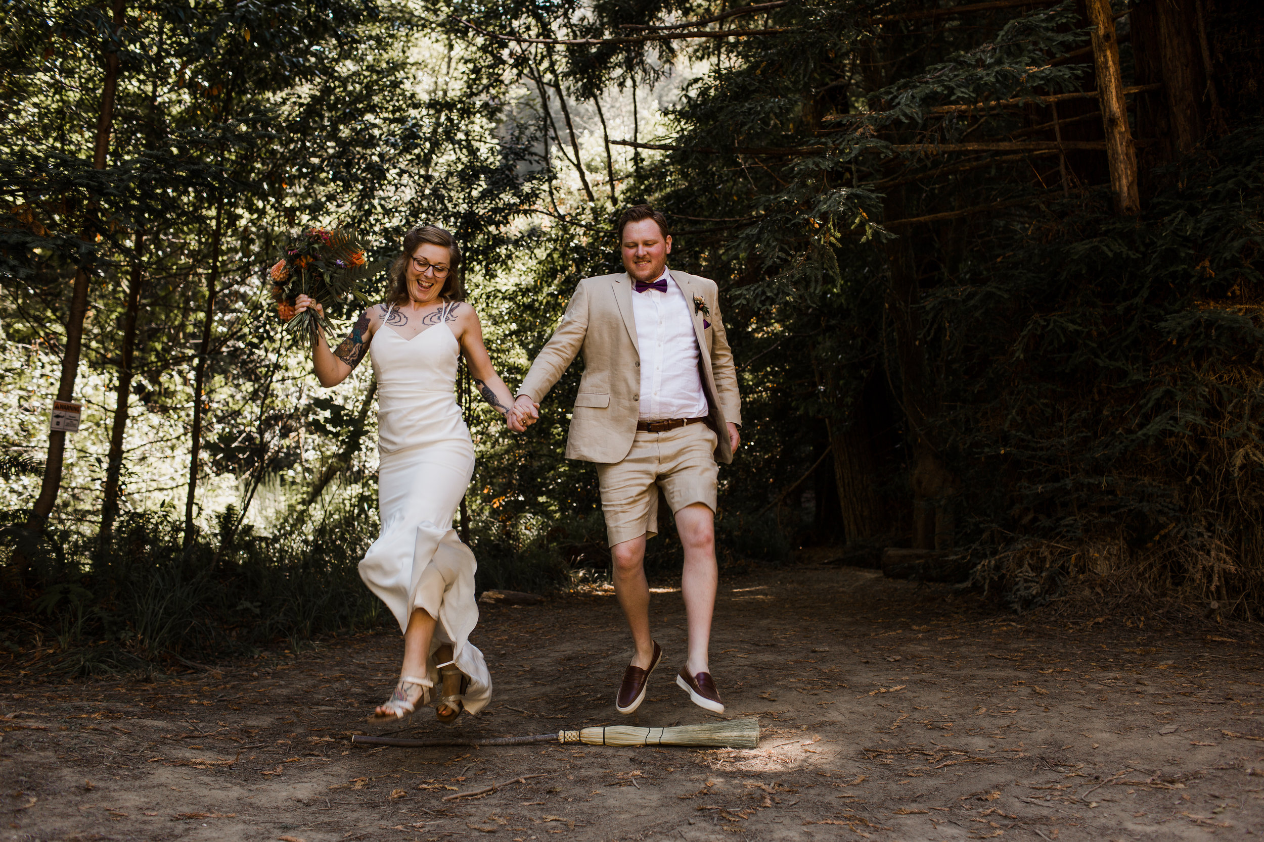 Mendocino Woodlands Camp Wedding