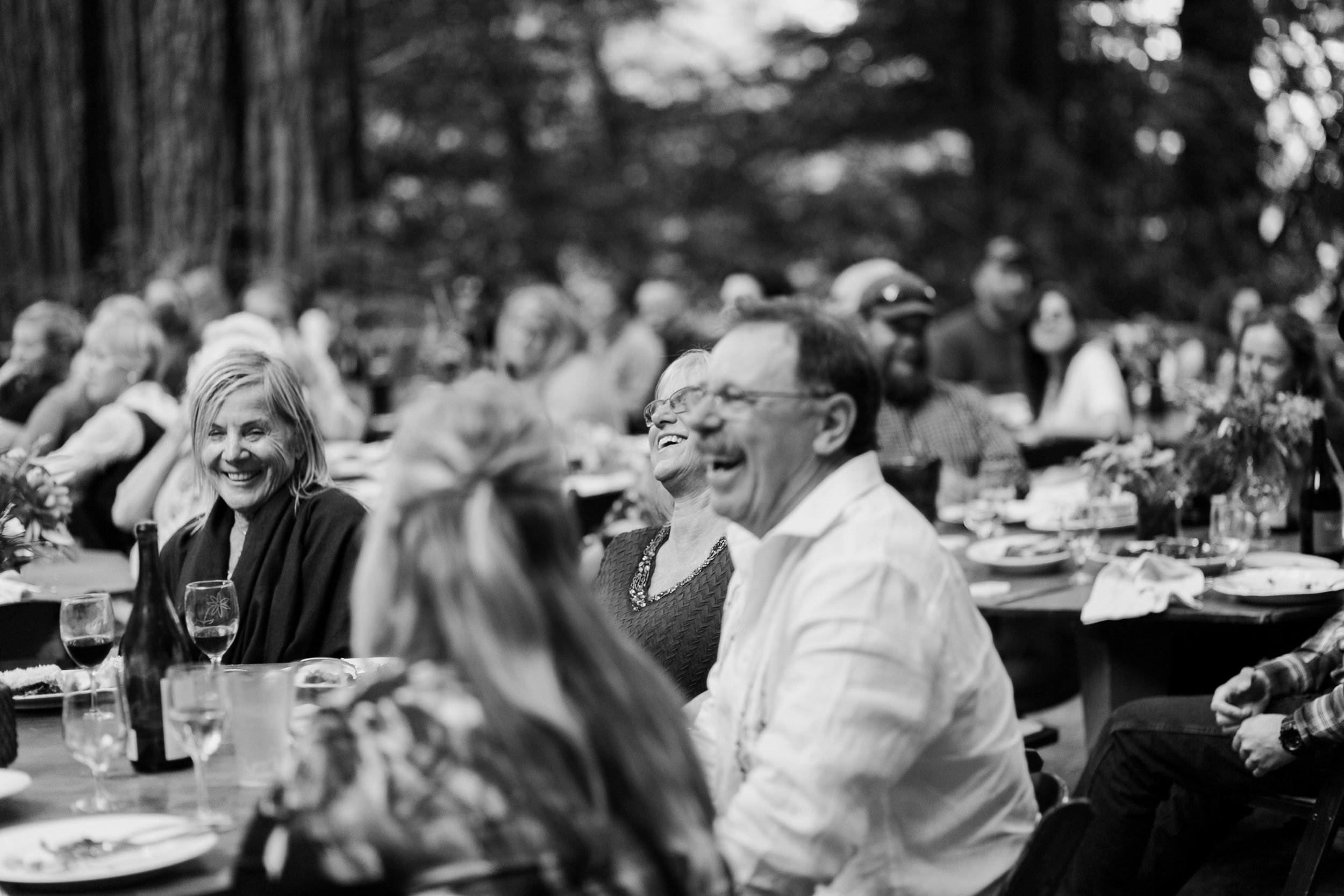 Mendocino Woodlands Camp Wedding