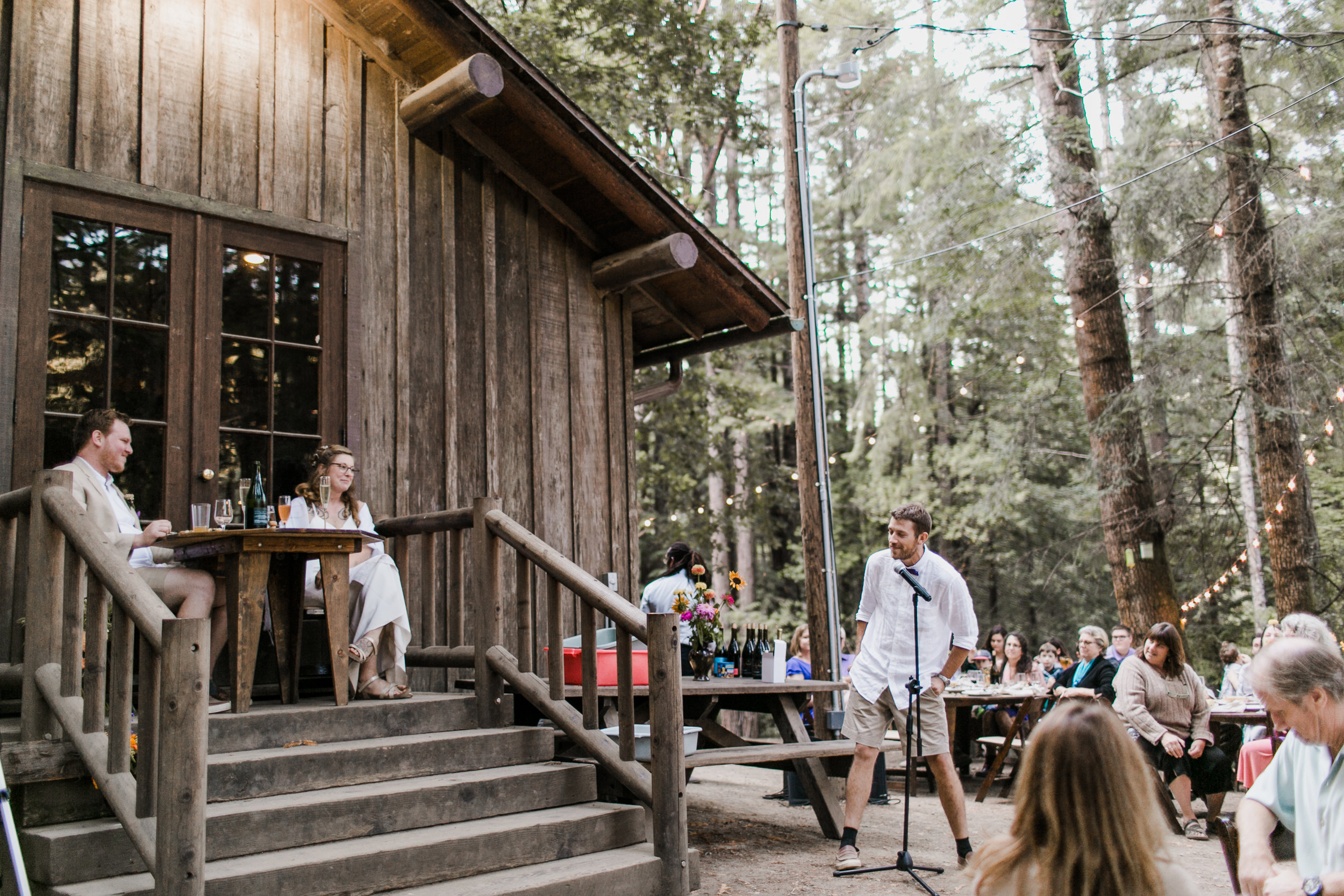Mendocino Woodlands Camp Wedding