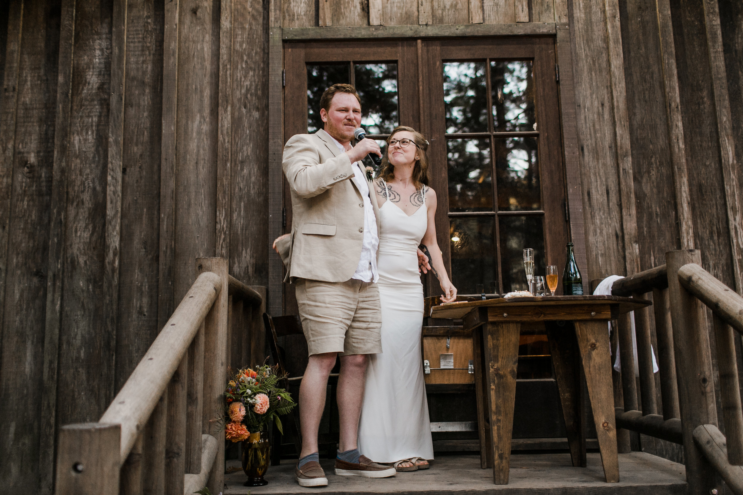 Mendocino Woodlands Camp Wedding