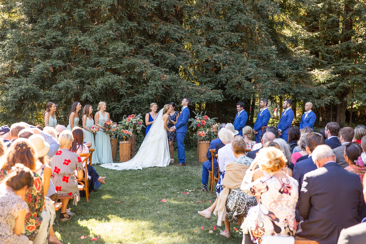 dawn ranch lodge wedding guerneville