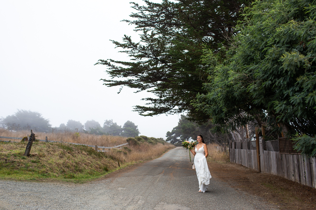 mendocino elopement at the stanford inn